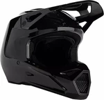 FOX V1 Solid Helmet Black XL Bukósisak
