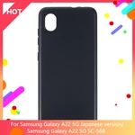 Galaxy A22 5G Japanese version Case Soft Silicone TPU Back Cover For Samsung Galaxy A22 5G SC-56B Phone Case Slim shockproof
