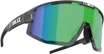 Bliz Fusion 52405-17 Crystal Black/Brown w Green Multi Kerékpáros szemüveg