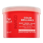 Wella Professionals Invigo Color Brilliance Mask with Lime Caviar Fine to Medium Colored Hair ochronna maska do włosów farbowanych i delikatnych 500 m