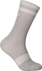 POC Lure MTB Sock Long Light Sandstone Beige/Moonstone Grey S Calcetines de ciclismo