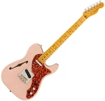Fender FSR American Professional II Telecaster Thinline MN Transparent Shell Pink Guitarra electrica