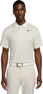 Nike Dri-Fit Victory+ Mens Polo Light Bone/Summit White/Black 2XL Camiseta polo