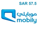Mobily 57.5 SAR Gift Card SA