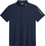 J.Lindeberg Tour Tech Reg Fit Mens Polo Navy Melange 2XL