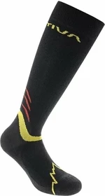 La Sportiva Winter Socks Black/Yellow L Chaussettes trekking et randonnée