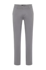 Trendyol Light Gray Slim Fit Chino Trousers