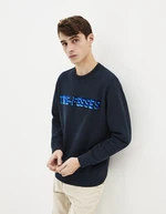 Celio Cotton Sweatshirt Pewording - Men