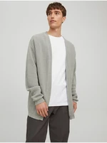 Jack & Jones Rob Light Grey Cardigan - Men