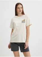 Levi&#39;s Cream Women&#39;s® T-Shirt with Prints - Women