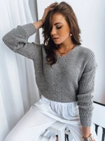 MIGOTKA ladies sweater light gray Dstreet from
