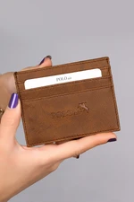 Polo Air Men's Sports Card Holder Brown