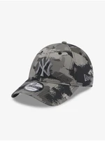 Grey Mens Patterned Cap New Era - Men