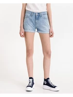 Pepe Jeans Mable Blue Denim Shorts - Women