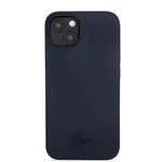 Zadní kryt Lacoste Liquid Silicone Glossy Printing Logo pro Apple iPhone 13, navy