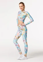 Bittersweet Paris Woman's Pastel Fiesta Spark Leggings CPW-LEG-SPARK-Print BSP1490 Bittersweet Paris Woman's Pastel Fiesta Spark Leggings CPW-LEG-SPARK-Print BSP1490