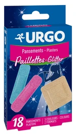 Urgo GLITTER třpytivé dětské náplasti 18 ks