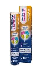 Magnesium B-komplex IMMUNE 20 šumivých tablet