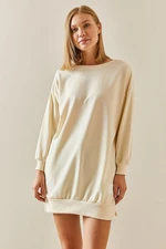XHAN Cream Colored Crewneck Sweatshirt