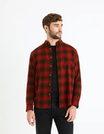Celio Plaid Shirt Fabuche - Men's