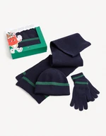 Celio Hat, Scarf & Gloves in Gift Box - Men's