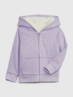 GAP Children's insulated sweatshirt with logo - Girls