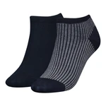 Tommy Hilfiger Woman's 2Pack Socks 701222650002 Navy Blue