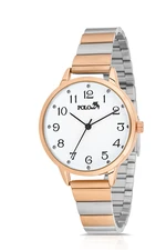 Polo Air Classic Numeral Women's Wristwatch Silver-Copper Color