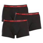 3PACK Mens Boxers Hugo Boss black