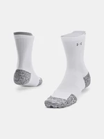 Under Armour Ponožky UA AD Run Cushion 1pk Mid-WHT - unisex