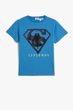 Koton Boy Licensed Short Sleeve Crew Neck Superman T-Shirt 3skb10558tk