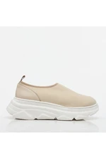 Hotiç Beige Women's Sneakers