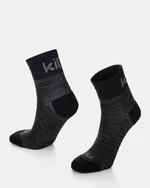 Čierne unisex športové ponožky Kilpi SPEED