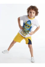 Mushi Hug Shark Boys Shorts Set