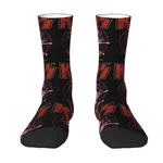 Kiss Band Sock Socks Men Women Polyester Stockings Customizable Funny