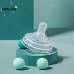 5.5cm Wide Bore Breast Milk Nipples Baby Liquid Food Grade Silicagel Nipple Infant Bottle Accessories Maternal Infant Supplies