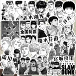 10/68Pcs Slam Dunk Anime Sticker Classic Manga Cool Sticker Bike Mobile Laptop Kids Toys Diy Car Guitar Fridge Decal Sticker