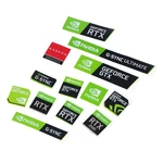 1/5PCS New High Quality NVIDIA GTX GEFORCE Laptop Desktop Label Decorative Sticker
