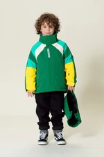 Detská lyžiarska bunda Gosoaky FAMOUS DOG zelená farba