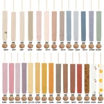 Children Pacifier Clips Chains Soother Holder Baby Pacifier Dummy Clip Nipple Holder For Nipples Clip Chains Shower Gift