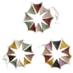 57EE Bunting Cotton Triangles for Wedding Birthday Baby Showers