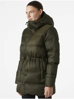 Kaki dámska zimná prešívaná páperová bunda HELLY HANSEN W ESSENCE DOWN PARKA Kaki dámska zimná prešívaná páperová bunda HELLY HANSEN W ESSENCE DOWN PARKA