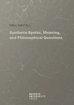 Synthetic Syntax, Meaning, and Philosophical Questions - Paul Rastall - e-kniha