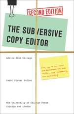 The Subversive Copy Editor