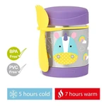 SKIP HOP Zoo termoska na jedlo s lyžičko/vidličkou 12 m+ jednorožec 325 ml