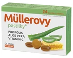 DR.MULLER Müllerovy pastilky s propolisem a Aloe vera 24 ks
