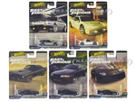 "Fast &amp; Furious" 2024 5 piece Set E Diecast Model Cars by Hot Wheels