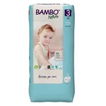 BAMBO Nature 3 Dětské plenkové kalhotky 4-8 kg 52 ks