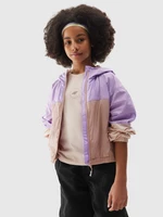 Dívčí přechodná bunda - fialová