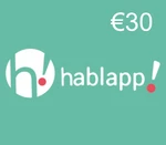 Hablapp €30 Mobile Top-up ES